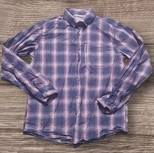 MEN'S WRANGLER RUGGED WEAR BUTTON DOWN SHIRT